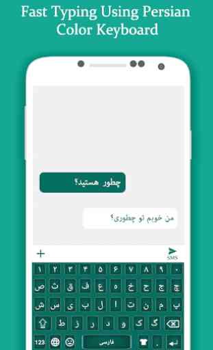 Persian Color Keyboard 2019: Farsi Language 1