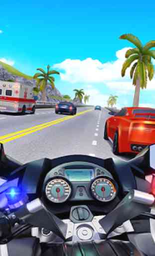 Police Bike Highway Rider: Traffic Racing Games 1