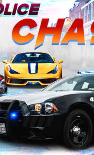 Police Car Chase - smash cars police games 1