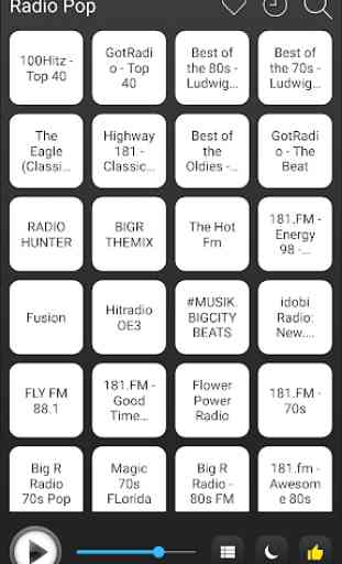 Pop Radio Stations Online - Pop FM AM Music 1