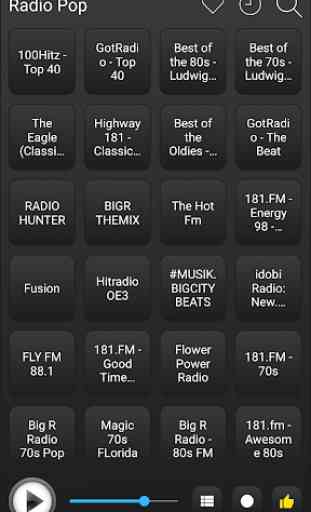 Pop Radio Stations Online - Pop FM AM Music 2
