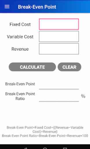 Profit & Break-Even Point Calculator 4