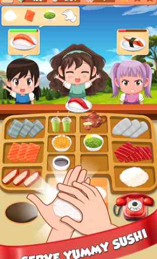 Sushi Restaurant Craze: Japanese Chef Cooking Game 1