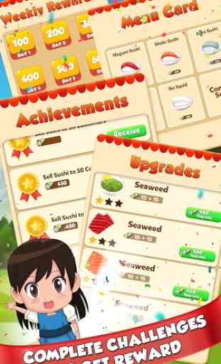 Sushi Restaurant Craze: Japanese Chef Cooking Game 3