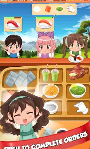 Sushi Restaurant Craze: Japanese Chef Cooking Game 4
