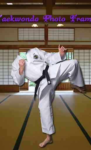 Taekwondo Photo Frame Editor 1