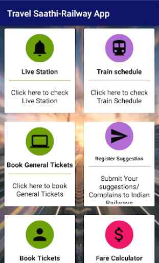 TravelSaathi-A Indian Railway App 3