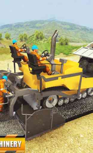 Uphill Road Builder Sim 2019: Road Construction 3
