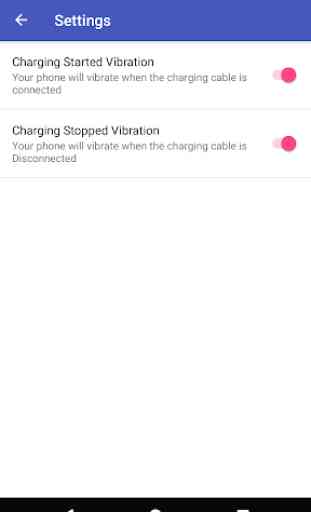 Vibrate on Charging start-wireless/wired charger 3