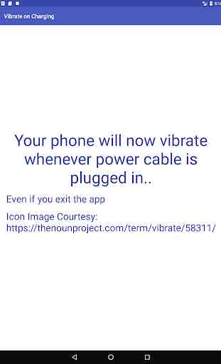 Vibrate on Charging start-wireless/wired charger 4