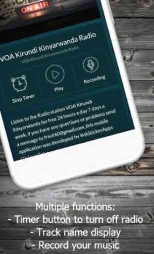 VOA Kirundi Kinyarwanda Radio App Free 3