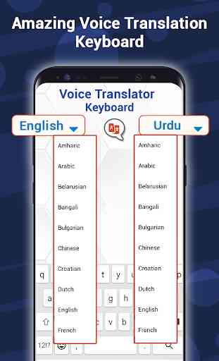 Voice Translator Keyboard - Speak to Translate 3