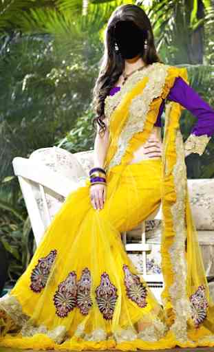 Women Designer Saree Photo Suit 3