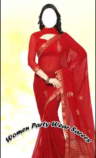 Women Party Wear Sarees 2