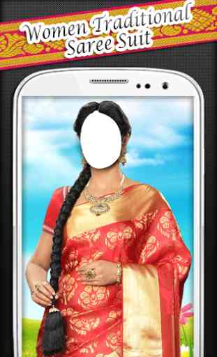 Women Traditional Saree Suit 4