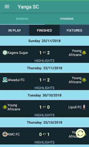 Yanga SC Live - Young Africans SC 1