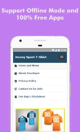 500 Jersey Sports T-Shirt Design Ideas Offline 4