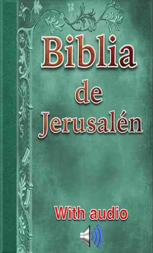 Biblia de Jerusalén con Audio 1