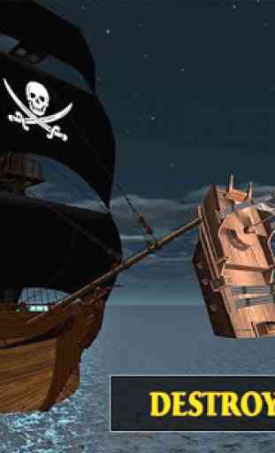Caribbean Sea Outlaw Pirate Ship Battle 3D 4
