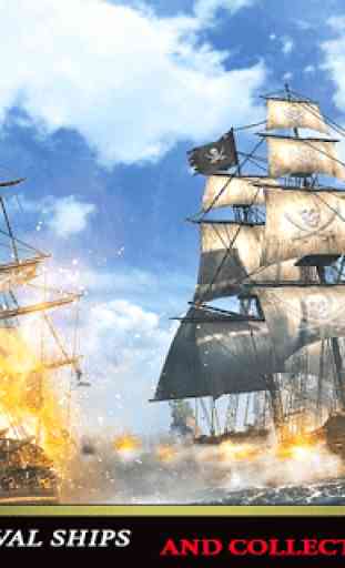 Caribbean Ship War - Real Pirates Battle Fight 18 1