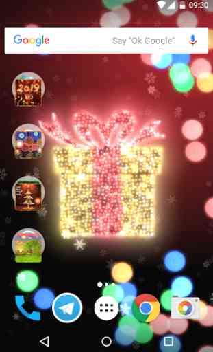 Christmas lights live wallpaper 2