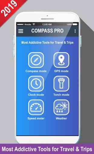 Compass Pro Android: Digital Direction 360 Free 2