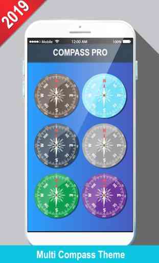 Compass Pro Android: Digital Direction 360 Free 3