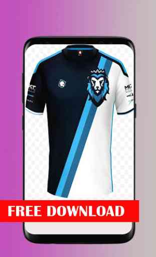 Design jersey e-sport 3