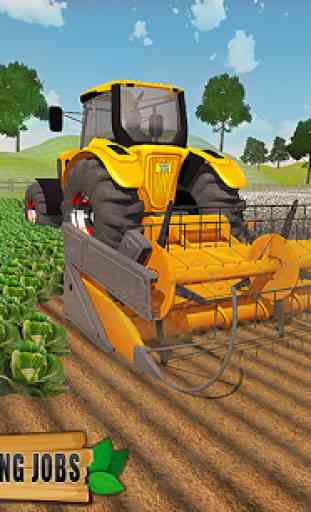 Farming Tractor Driver Simulator : Tractor Games 1