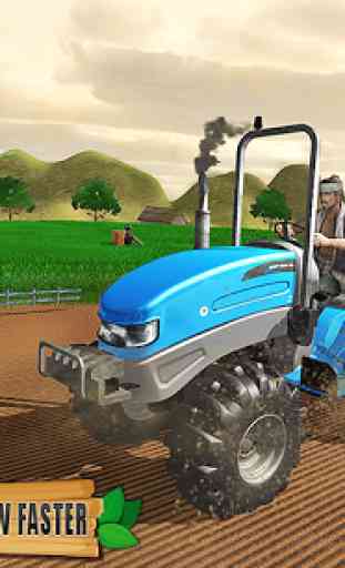 Farming Tractor Driver Simulator : Tractor Games 3
