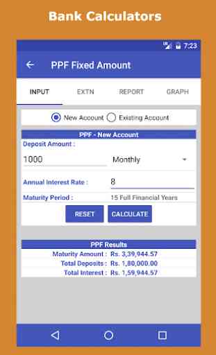 Financial Calculator India Pro 3