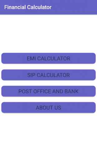 Financial Calculator- PPF, POST, EMI, SIP, PENSION 1