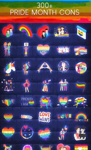 Gay stickers - love stickers - lgbt 1