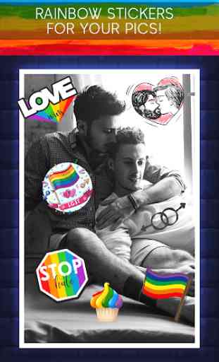 Gay stickers - love stickers - lgbt 4
