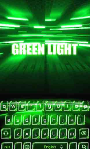Green Light Keyboard 1