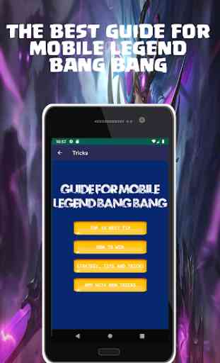 Guide for Mobile Legend Bang bang 1