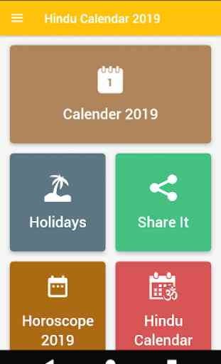 Hindu Calendar 2020 2