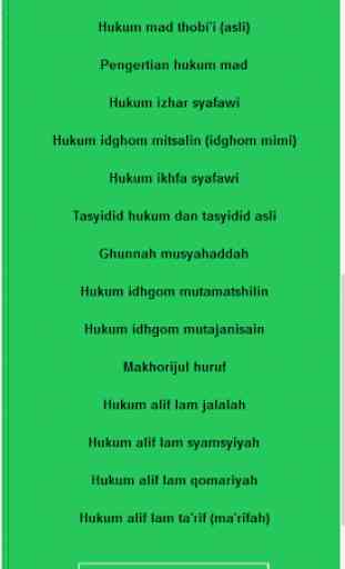 Ilmu Tajwid Al-Qur'an Lengkap 4