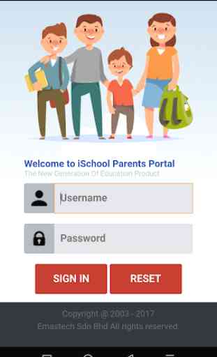 iSchool Parent Portal 1