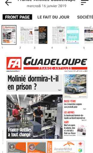Journal France-Antilles Guadeloupe 2
