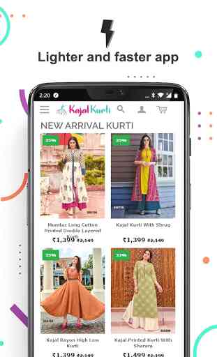 Kajal Kurti Online Shopping App 1