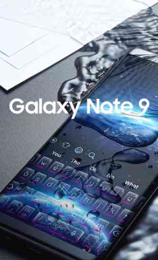 Keyboard for Galaxy Note 9 1