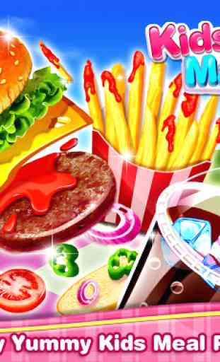 Kids Food Party - Burger Maker Food Games 1