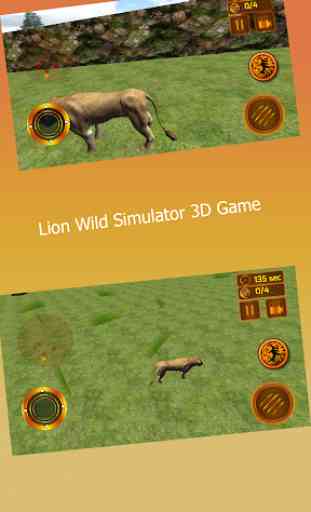 Lion Wild Simulator 3D Game 1