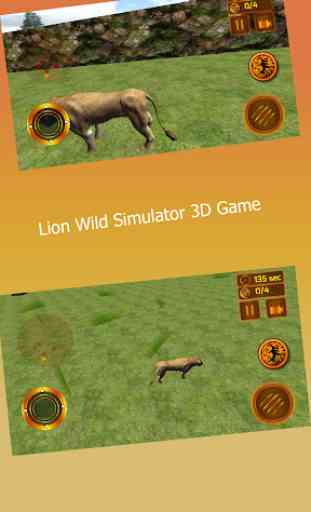 Lion Wild Simulator 3D Game 3