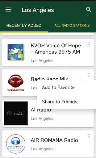 Los Angeles Radio Stations - USA 1