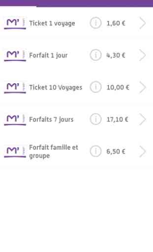 M'Ticket - TaM mobile ticket 2