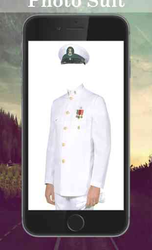 Navy Photo Suit Maker 3