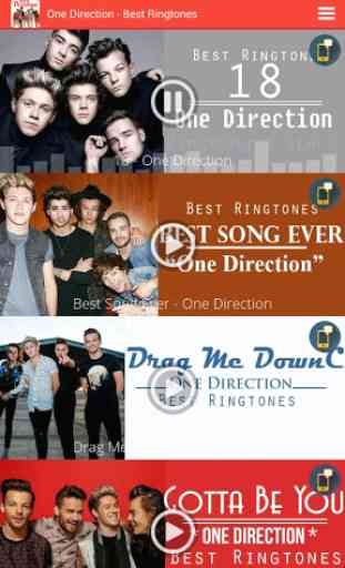 One Direction - Best Ringtones 1