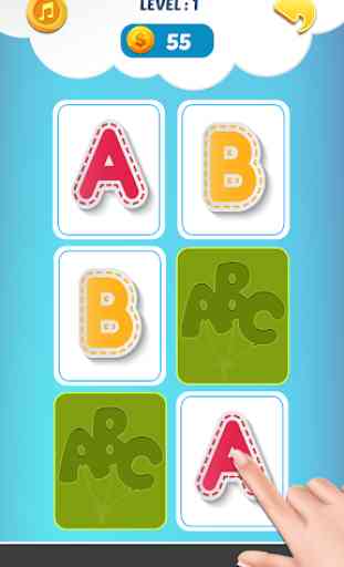 Picture Match, Memory Games for Kids - Brain Game 3